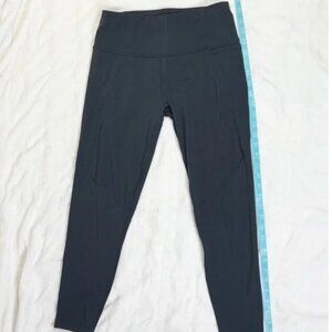 Sweaty Betty Super Soft Flow 7/8 Yoga Leggings Dark Gray sz. 6 EUC